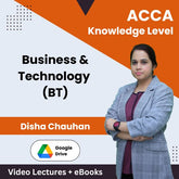 ACCA Knowledge Level Business & Technology (BT) Video Lectures by Disha Chauhan (Download)